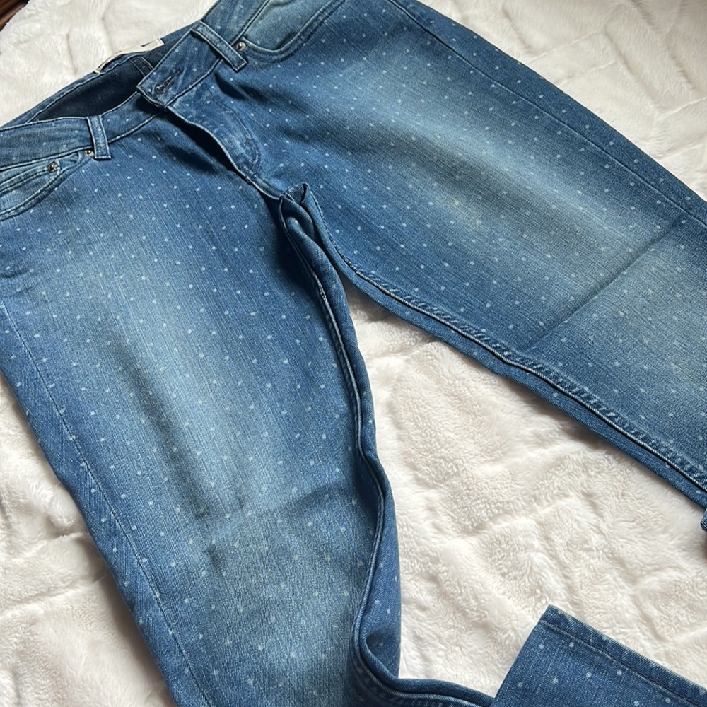 LEVIS ANKLE SKINNY Polka Dotted Jeans - Picture 5 of 5